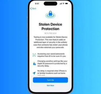 耀州苹果授权维修店分享被盗设备保护功能开启方法 