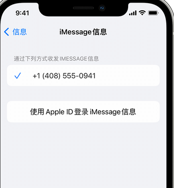 耀州apple维修iPhone上无法正常发送iMessage信息 